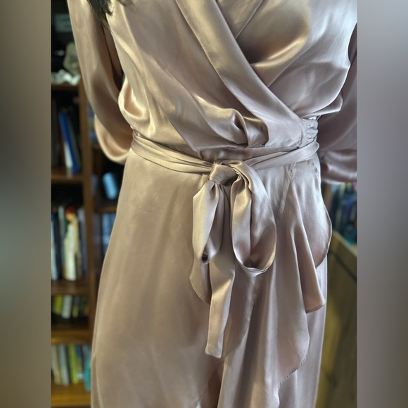 Zimmermann Silk Wrap Midi Dress, Size 1 (small) - Picture 11 of 12